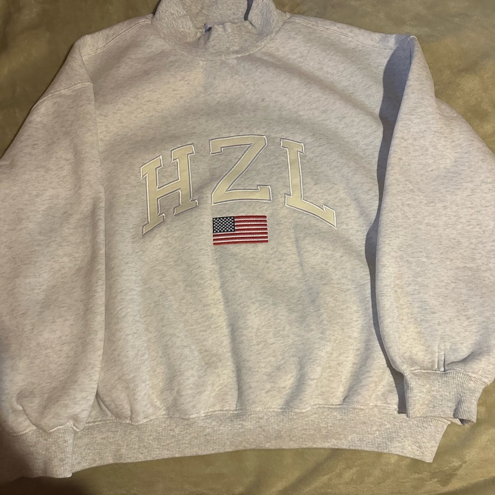 Hazel Mock neck sweatshirt